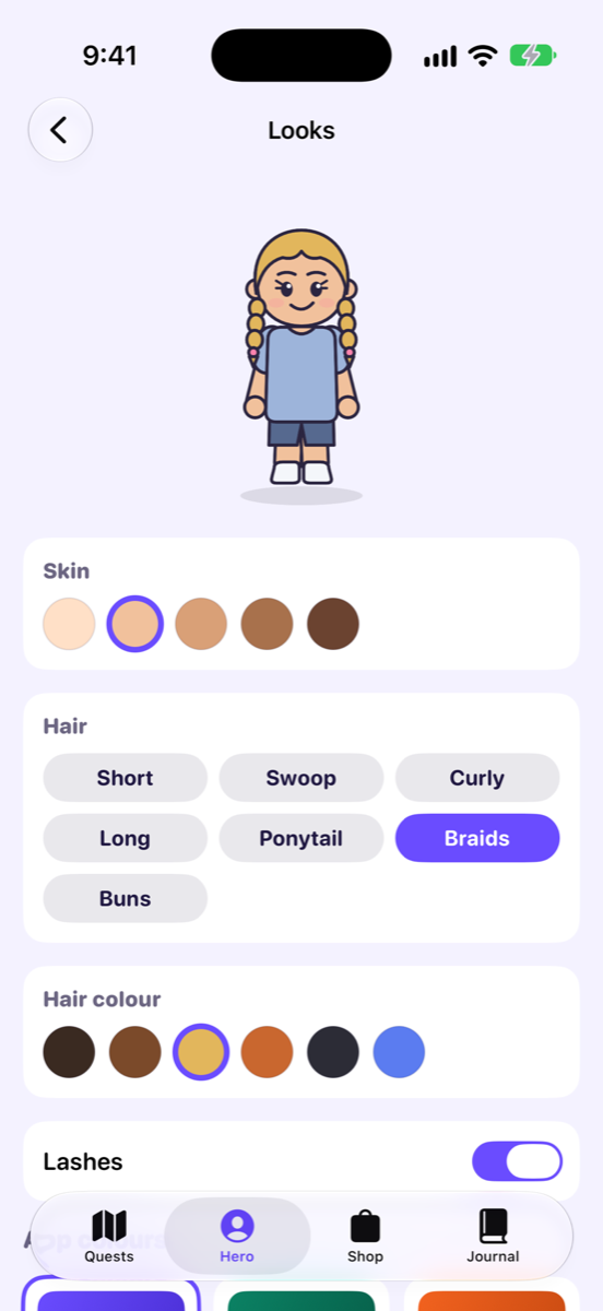 Looks and gear